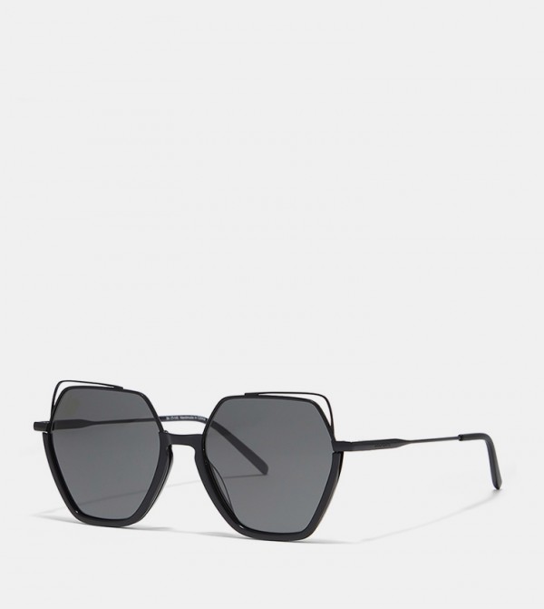 30Sundays  - Black Round Sunglasses