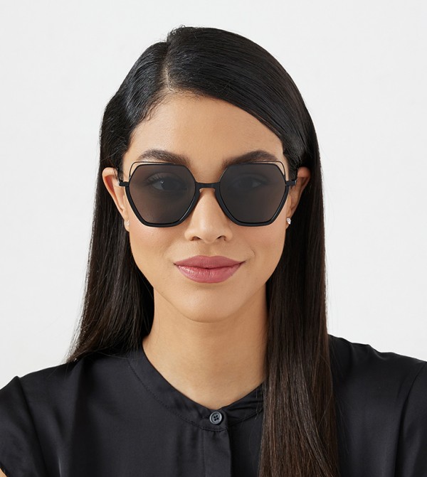 30Sundays  - Black Round Sunglasses