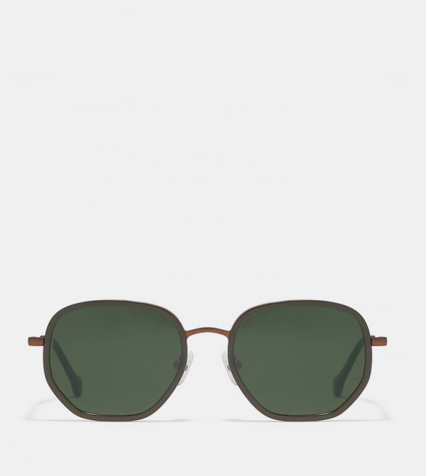 30 سندايز 30 سندايز - أخضر Round Sunglasses