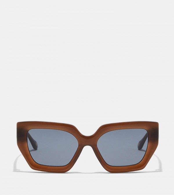 30Sundays 30Sundays - Brown Cat Eye Sunglasses