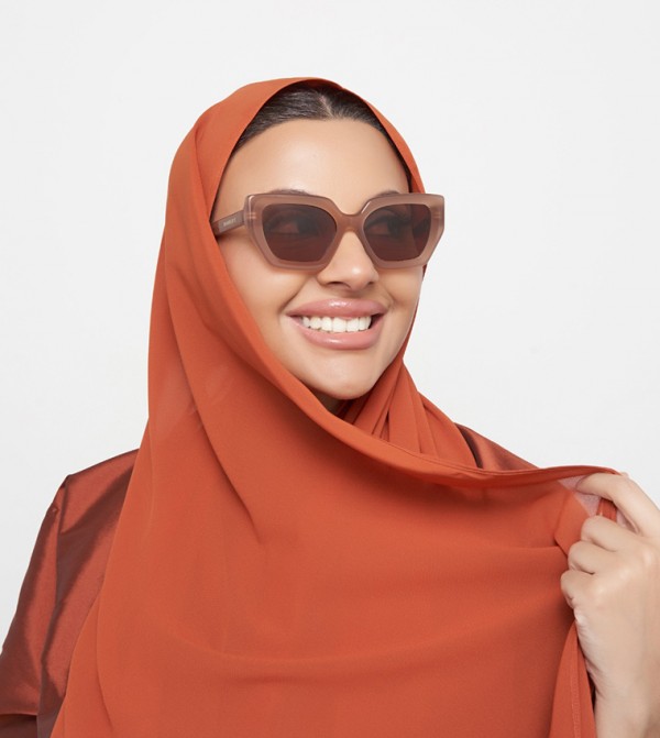 30Sundays 30Sundays - Beige Cat Eye Sunglasses