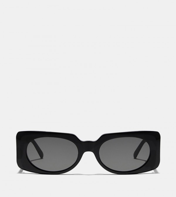 30Sundays  Trending Acc 2025 - Black Square Sunglasses