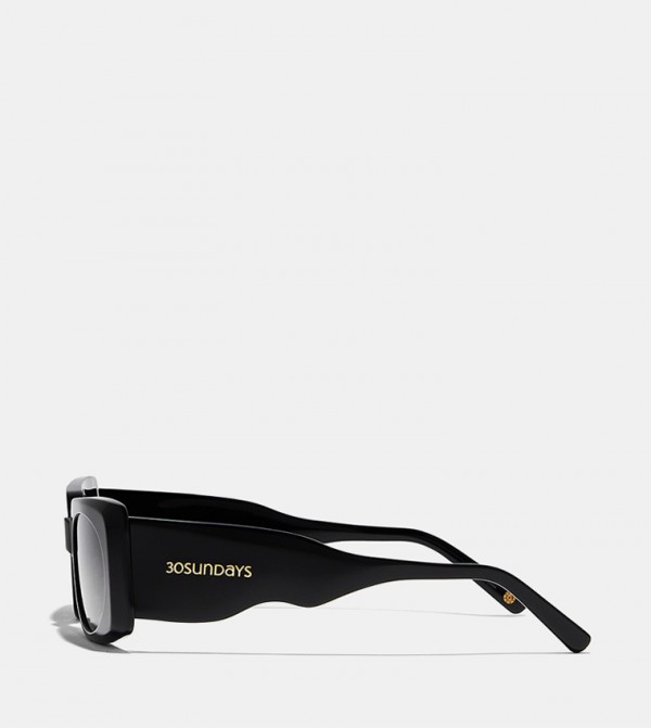 30Sundays  Trending Acc 2025 - Black Square Sunglasses