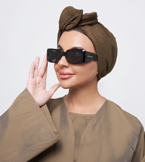 30Sundays  Trending Acc 2025 - Black Square Sunglasses
