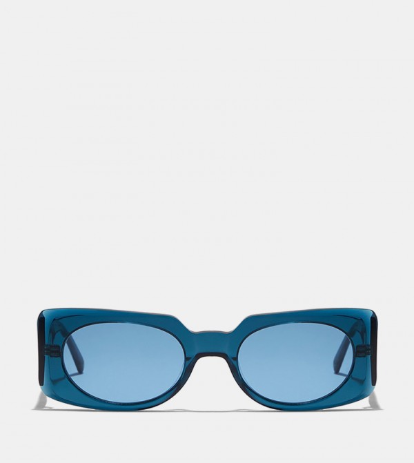 30Sundays  Trending Acc 2025 - Blue Square Sunglasses