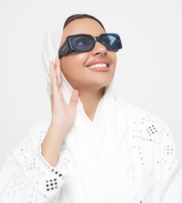30Sundays  Trending Acc 2025 - Blue Square Sunglasses