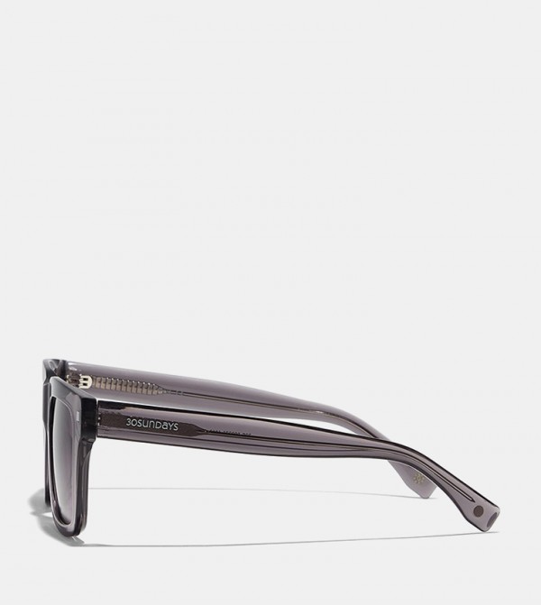 30 سندايز  - رمادي Square Sunglasses
