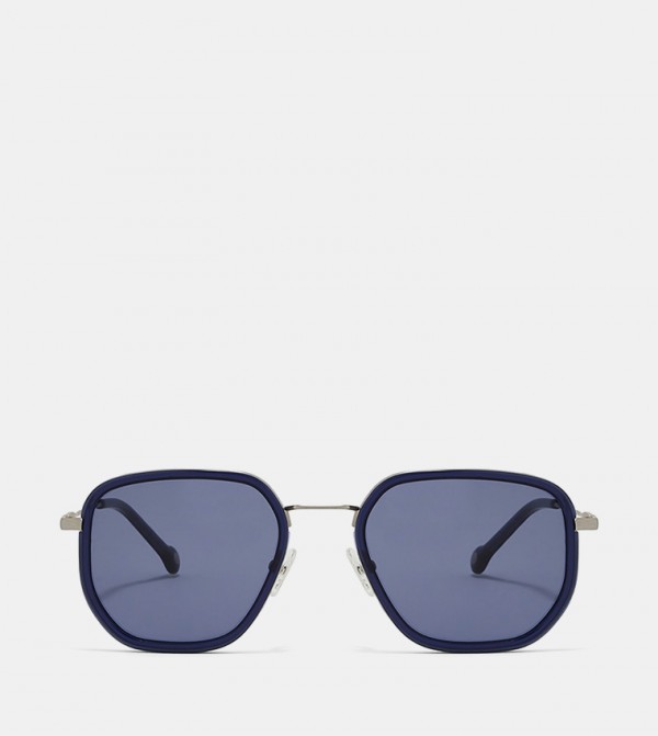 30Sundays  - Blue Round Sunglasses