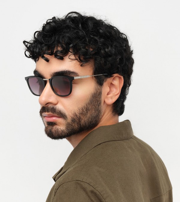 30Sundays Square Sunglasses - Black Square Sunglasses