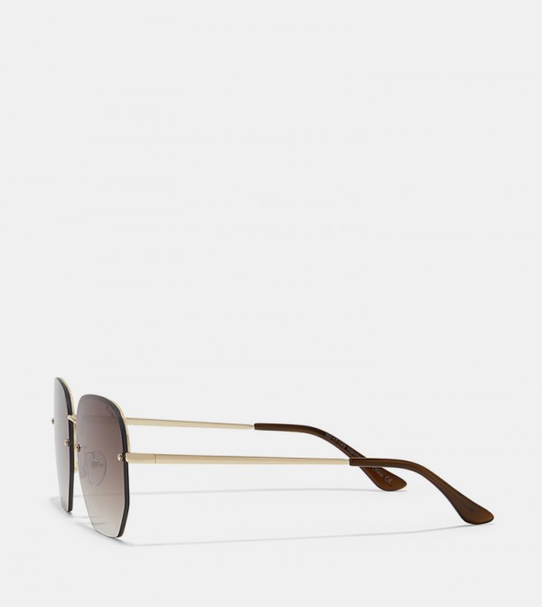 BlackOut  - Grey Round Sunglasses