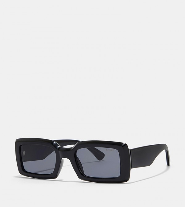بلاك أوت بلاك أوت - أسود Square Sunglasses