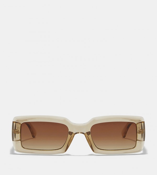 بلاك أوت بلاك أوت - بيج Square Sunglasses