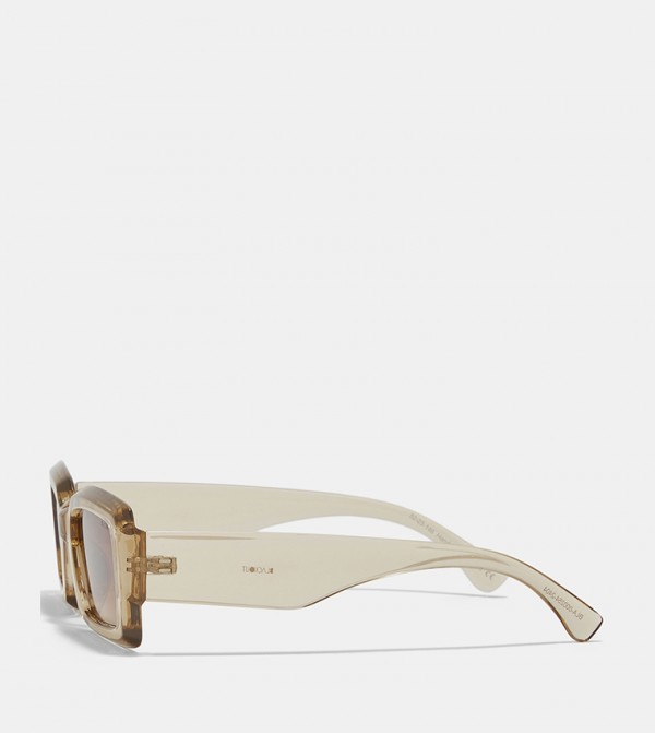 بلاك أوت بلاك أوت - بيج Square Sunglasses