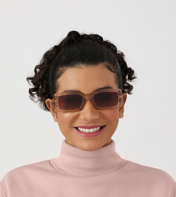 بلاك أوت بلاك أوت - بيج Square Sunglasses