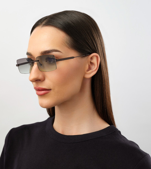 BlackOut BlackOut - Brown Square Sunglasses