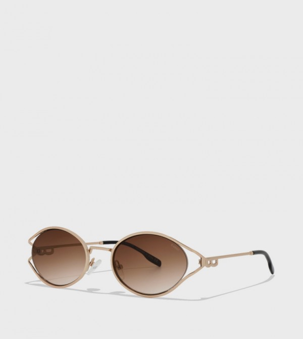 BlackOut  Sunglasses - Gold undefined