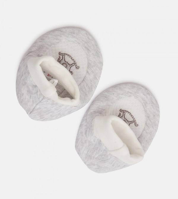 BABIES & MORE  Booties - Grey Booties