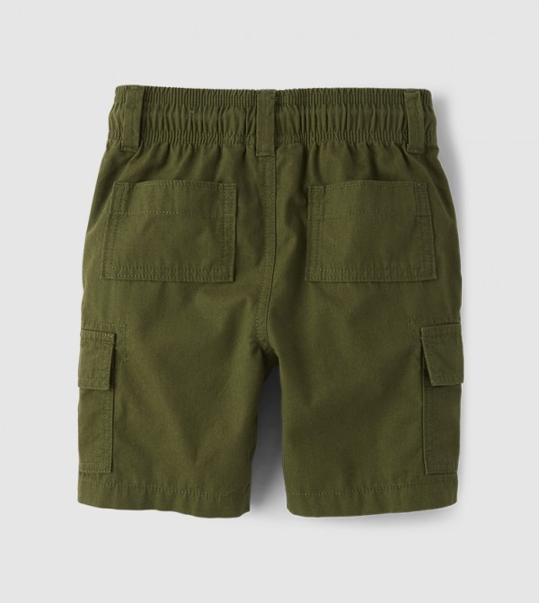 The Children's Place  Bottomwear - Green Shorts
