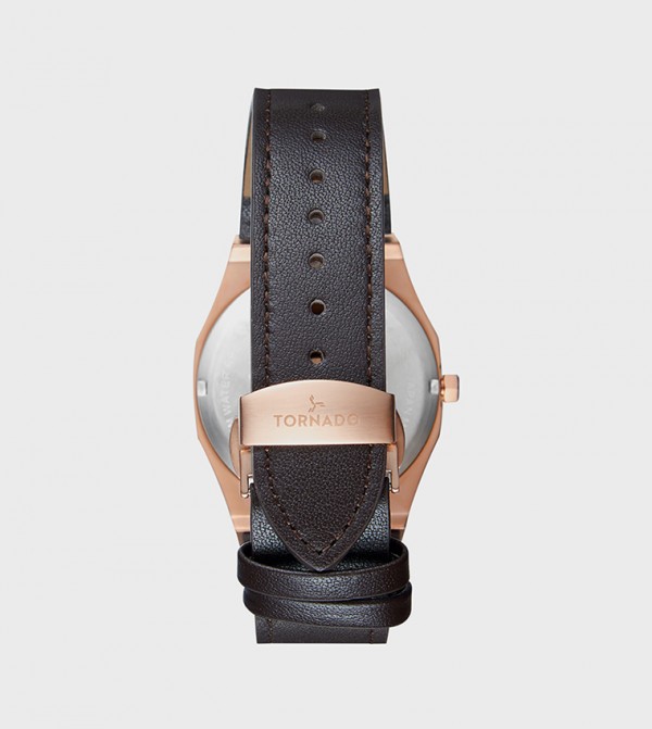 Tornado  - Brown Analog Watches