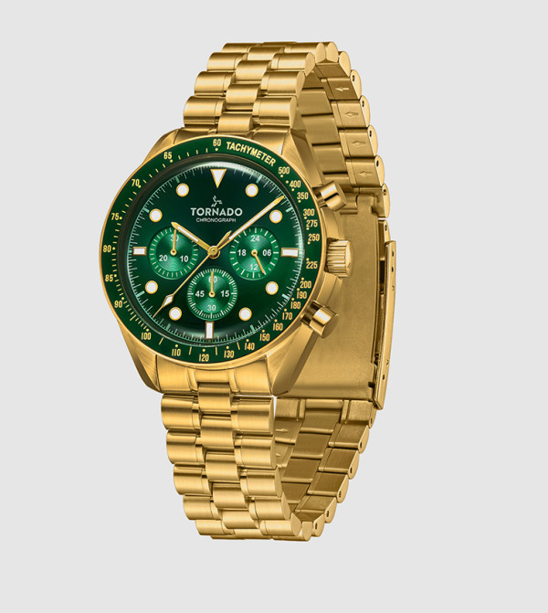 Tornado Tornado - Gold Analog Watches
