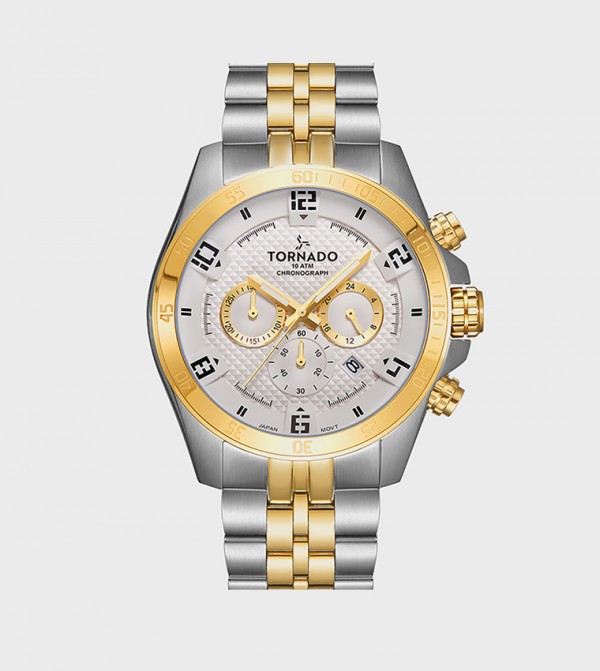 تورنيدو  ساعات أنالوغ - فضي ساعات 