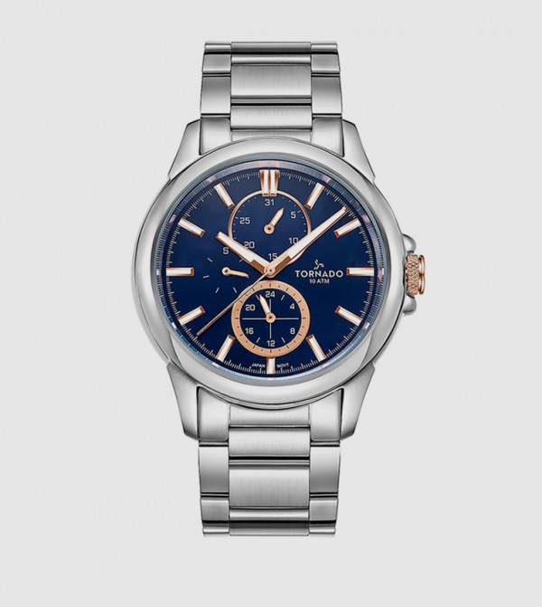 Tornado  - Silver Analog Watches
