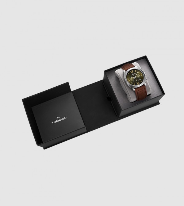 Tornado Tornado - Dark Brown Analog Watches