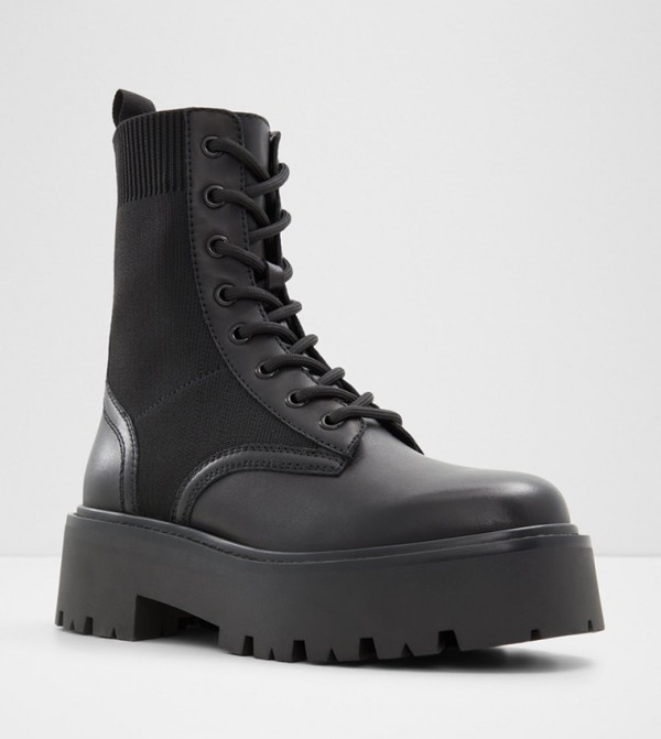 ألدو  أبوات - أسود Ankle length Boots