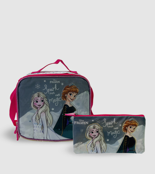 Disney  School Bags - Silver Trolley Backpack Set