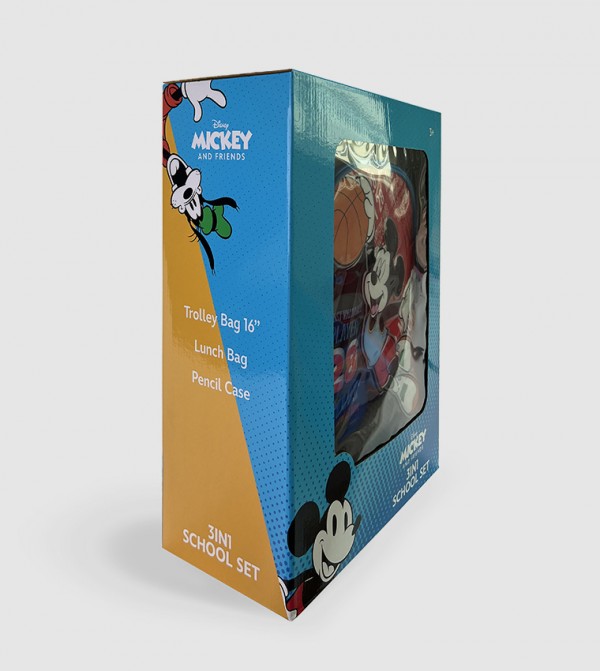 Disney Disney - Black Trolley Backpack Set