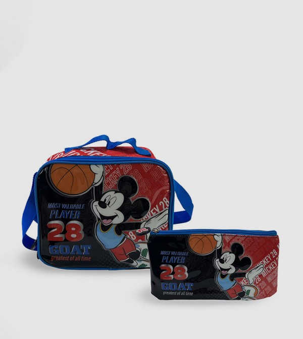 Disney Disney - Black Trolley Backpack Set