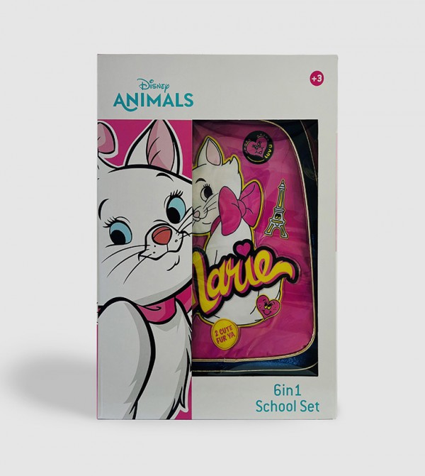 Disney  - Pink Trolley Backpack Set