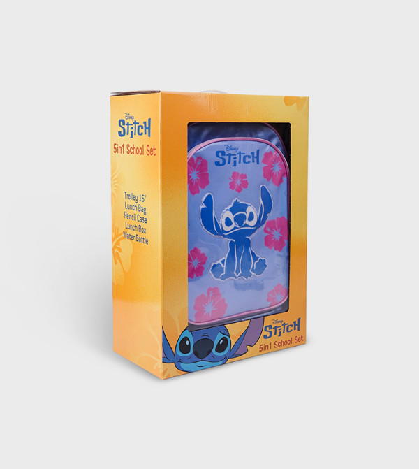 BABIES & MORE BABIES & MORE - Pink Trolley Backpack Set