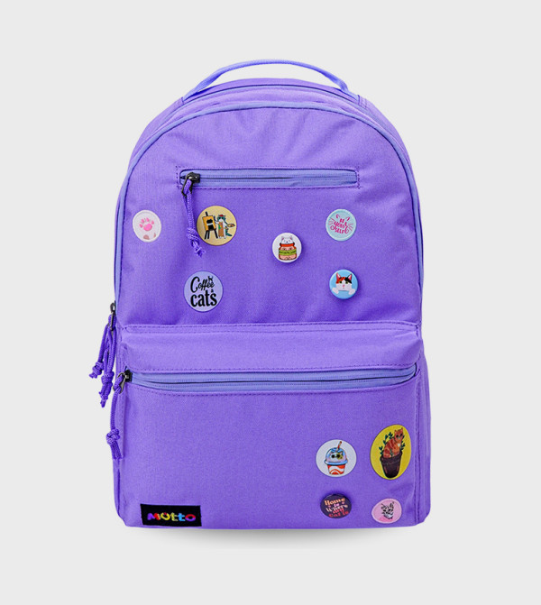 BABIES & MORE School Bags - Purple Backpacks