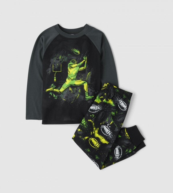 The Children's Place The Children's Place - Black Top & Pyjama Sets
