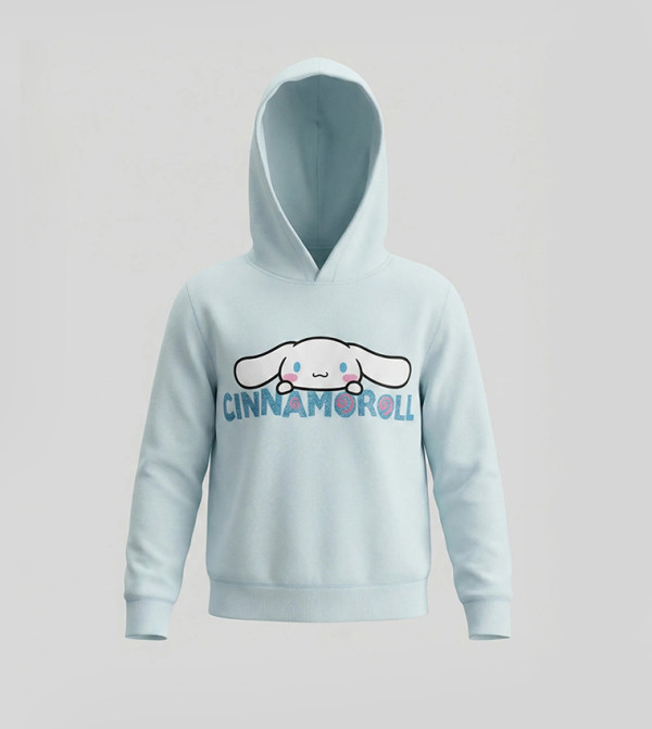 SANRIO  Hoodies - Blue Hoodies