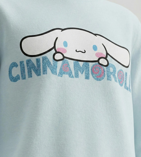 SANRIO  Hoodies - Blue Hoodies