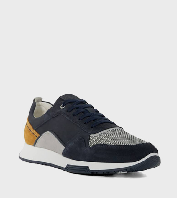 Dune London Dune London - Blue Low Top