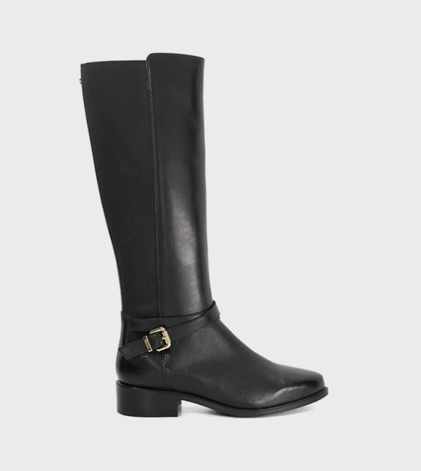 Dune London Shoes - Black Knee length Boots