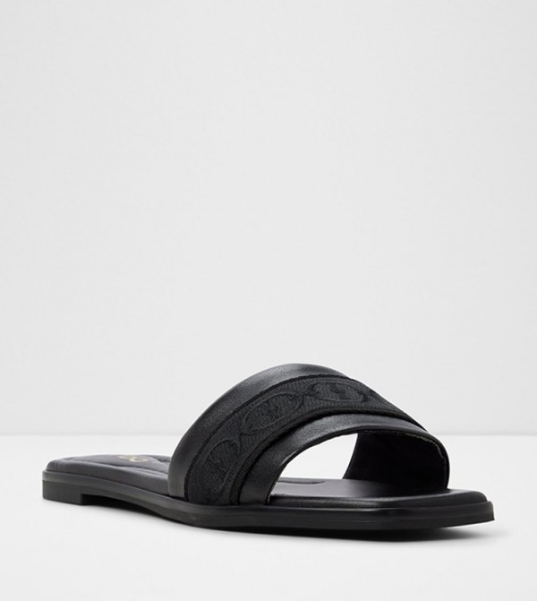 Aldo  Shoes - Black Flat Sandals