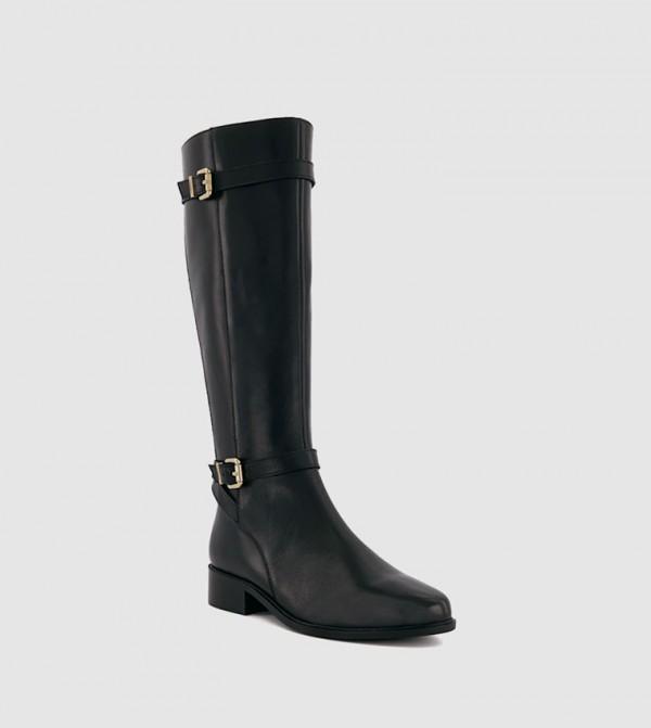 Dune London  Boots - Black Knee High Boots