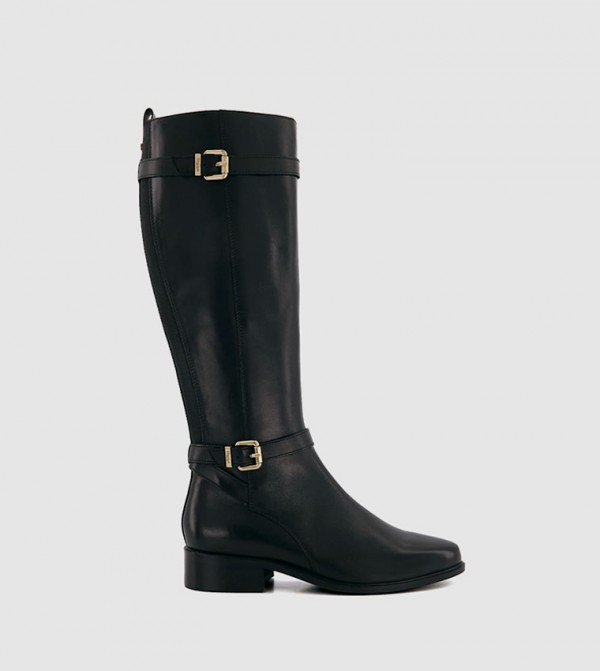 Dune London  Boots - Black Knee High Boots