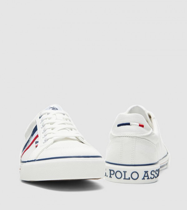U.S. Polo Assn. U.S. POLO ASSN. - White Low Top