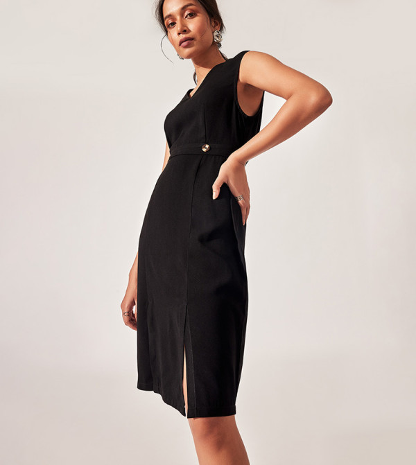 The Label Life  - Black Casual Dresses