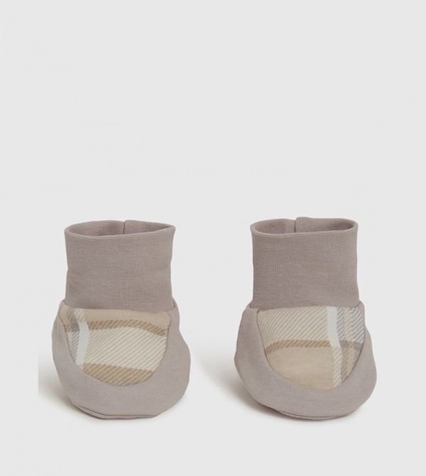 BABIES & MORE  Booties - Grey Socks Shoe