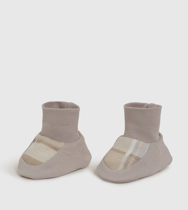 BABIES & MORE  Booties - Grey Socks Shoe