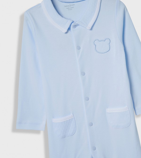 BABIES & MORE  Onepiece & Bodysuits - Blue Sleep Suits