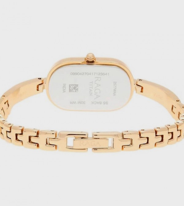 تيتان  ساعات أنالوغ  - ذهبي وردي undefined