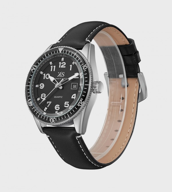 Kenneth Scott Watches - Black Analog Watches