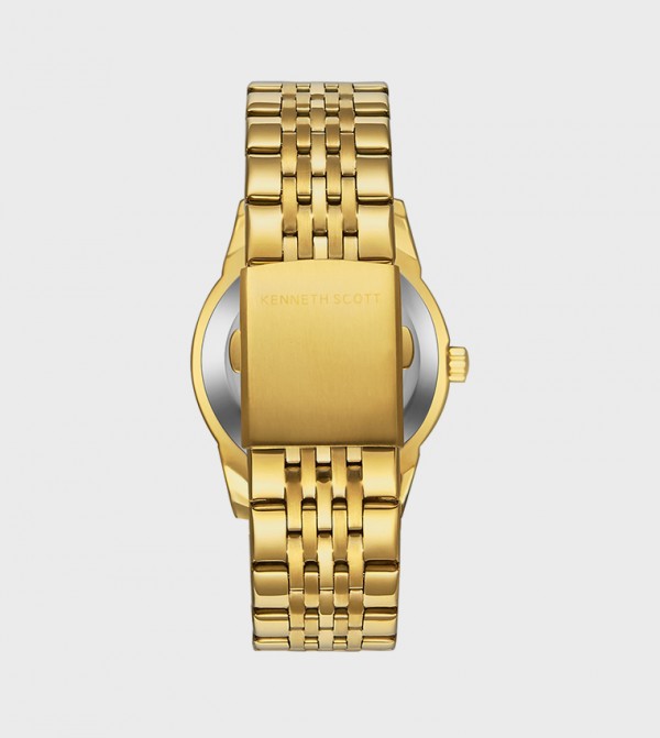 Kenneth Scott Watches - Gold Analog Watches